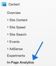 In-Page Analytics