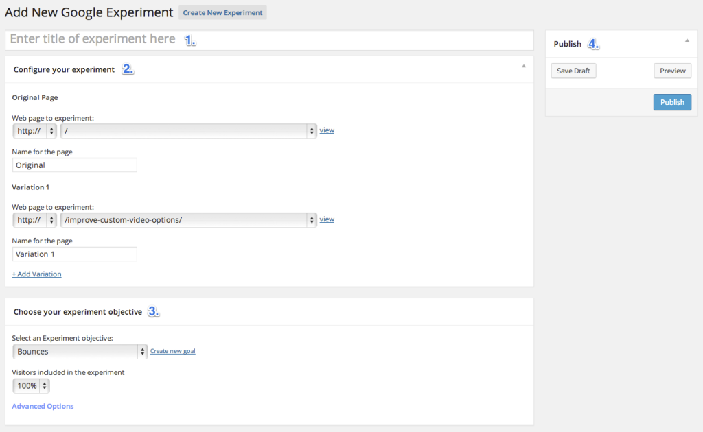 create-experiment-overview
